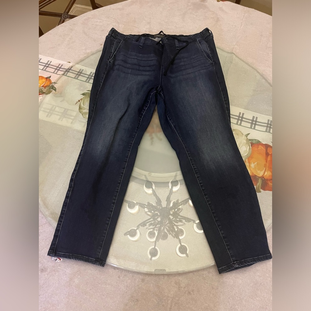 Jeans Torrid Elastic Waistband Denim Size 4r Feel the Fit
